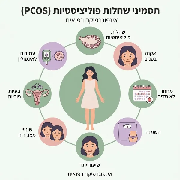 PCOS שחלות פוליציסטיות